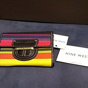 NINE WEST Multicolored Wallet NEW